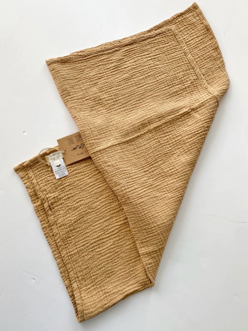 The Simple Folk | The Gauzy Lightweight Organic Muslin Cloth In Ecru